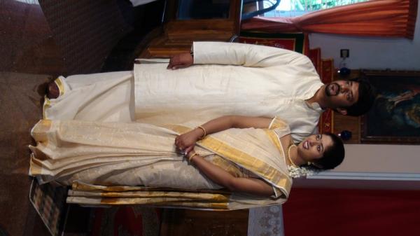 Das Hochzeitspaar bei der Verlobung