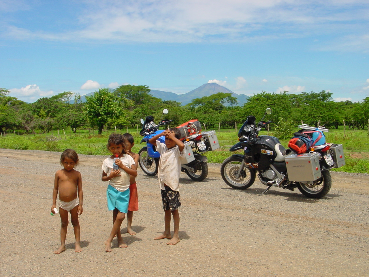 Strassenbild in Nicaragua